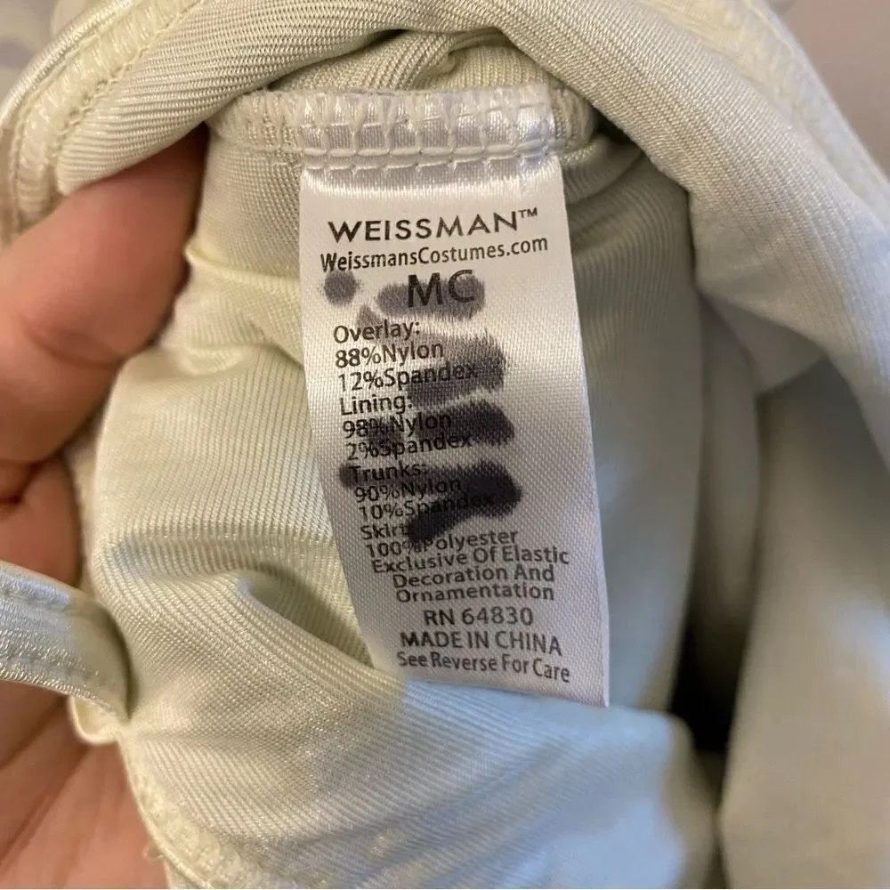 Weissman dance costume ballet jazz blue purple tutu Music Box Dancer 7916 MC - Picture 11 of 14